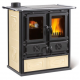 Cuisinière à bois La Nordica Rosetta.16 ceramica 7,9 kW