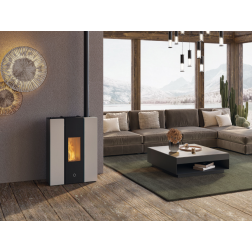 Poêle à granulés Edilkamin étanche EK63 Gotha 70 2.7 à 6.7 kW