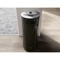 Poêle à granulés Edilkamin étanche EK63 Spy 110 Plus Evo flanc verre