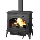 Poêle à bois en fonte Bronpi ETNA gris anthracite 11,3 kW