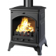 Poêle à bois en fonte Bronpi ORDESA gris anthracite 9 kW