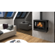 Poêle à bois suspendu 3 faces Bronpi Versalles-C 10 kW