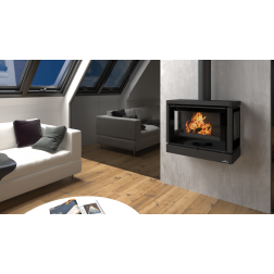 Poêle à bois suspendu 3 faces Bronpi Versalles-C 10 kW