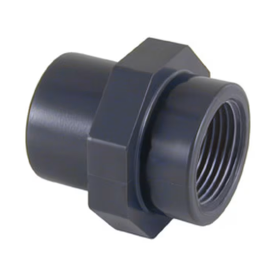 Embout PVC pression fileté femelle et à coller 63/50 - 02260
