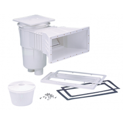 Skimmer prestige béton Astralpool blanc 17.5 L grande meurtrière - 11305