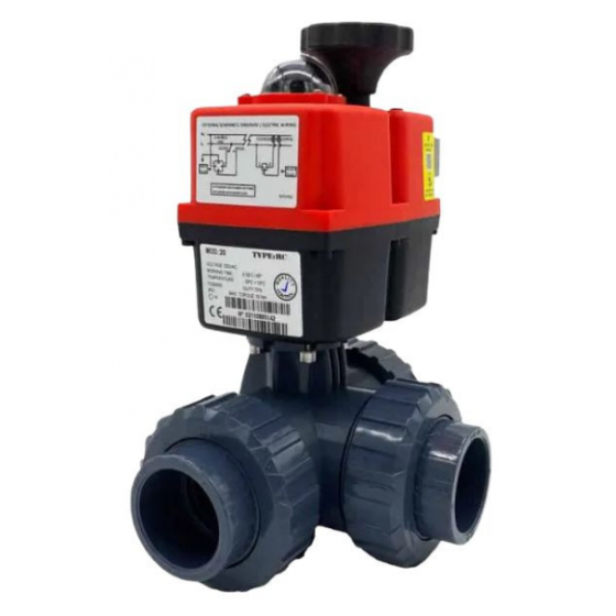 Vanne de régulation Astralpool pour capteurs solaires piscine - ZVZX2147-P