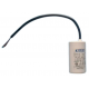 Condensateur 20 uF - Ø 40 mm Long 70mm Sortie 2 Fils 450 V - 8173651