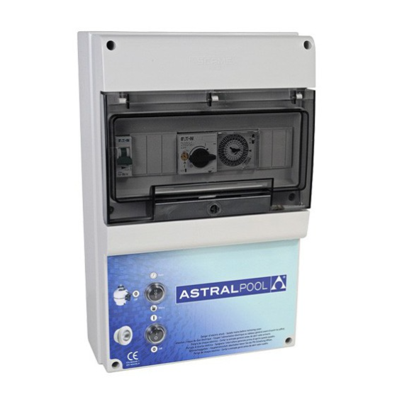 Coffret électrique filtration Transfo 300W horloge Astralpool --- 4 à 6 Amp