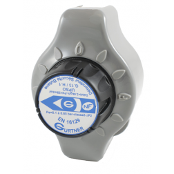 Détendeur BUTANE Gurtner à sécurité DSB débit 1.3 kg - 29 mbar - 14795.03