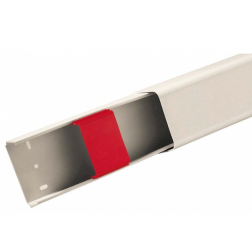 Goulotte filmées beige CBM en barre de 2 mètres