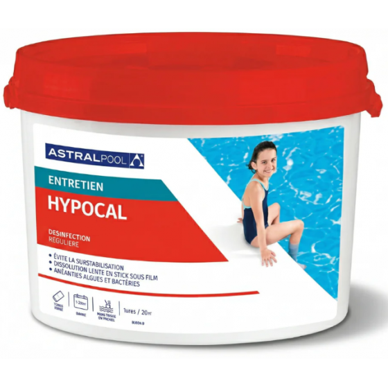 Chlore hypocal en granules à dissolution rapide