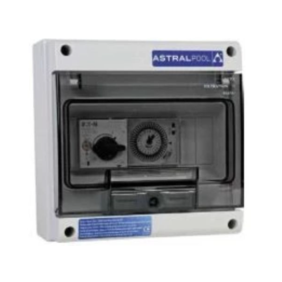 Coffret électrique LUXE pour pour pompe de filtration piscine