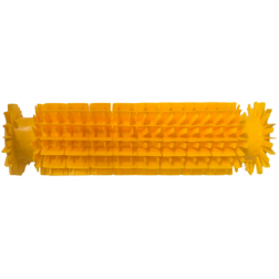 Brosse PVC Diag CB OM jaune pour robot Maytronics - 6130104