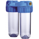 Corps de filtre double vide Senior Duplex Jetly 3/4" femelle - 491135