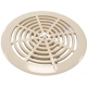 Grille Bonde de Fond VITALIA/AQUALUX 3 clips Ø 226 mm