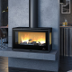 Poêle à bois Bronpi BIMBA-70-3C vitre sérigraphiée 10 kW à poser - BIMBA70-3C