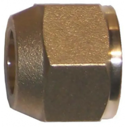Écrou femelle en laiton pour raccords flare