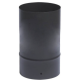 Tuyau émail noir mat Ten 25 cm épaisseur 0.7 mm