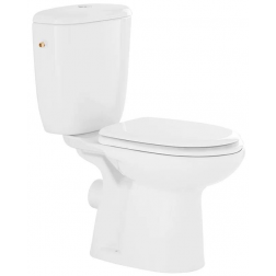 Pack WC Sanindusa Aveiro Confort SH blanc avec réservoir et abattant - 103924004