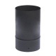 Tuyau émail noir mat Ten 25 cm épaisseur 0.7 mm