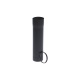 Tuyau télescopique émail noir mat 50 cm Ten avec bague de réglage