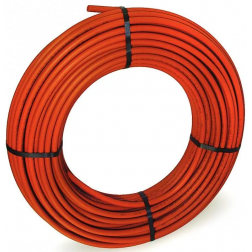 Tube BAO pour plancher chauffant rouge Ø 13 x 16