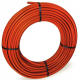 Tube PER nu pour plancher chauffant rouge Ø 16 x 20