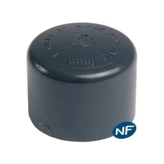 Bouchon PVC pression à coller femelle