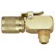 Raccord rapide 90° 1/4 SAE male - 1/4 SAE femelle - COR50220