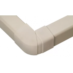 Angle extérieur réglable 70-120° blanc pour goulotte 80 mm - CLI04311