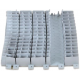 Brosse PVC Diag grise pour robot Dolphin - 6101656