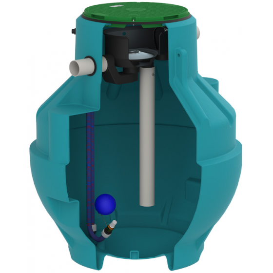 Cuve de récupération eau de pluie Globus Jetly Equip
