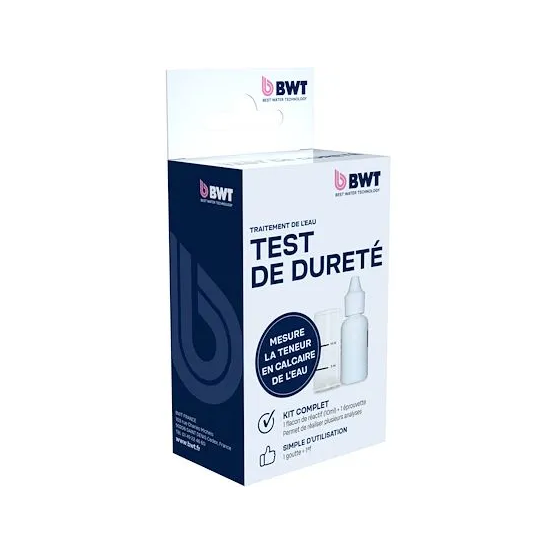 Trousse d'analyse BWT de la dureté de l'eau - P0009561