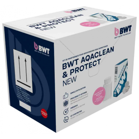 Solution complète Aqaclean and Protect new pour adoucisseur BWT - 125687359