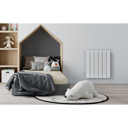 Radiateur électrique blanc horizontal Atlantic Accessio