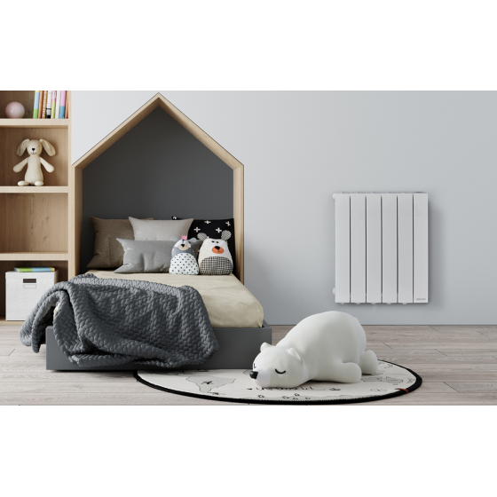 Radiateur électrique blanc horizontal Atlantic Accessio