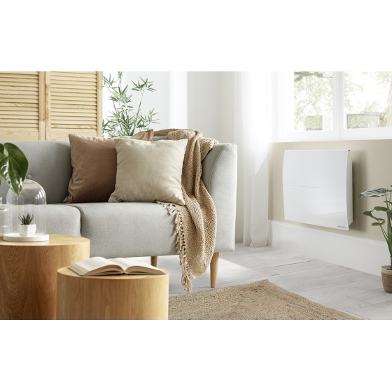 Radiateur électrique blanc horizontal Atlantic Sokio