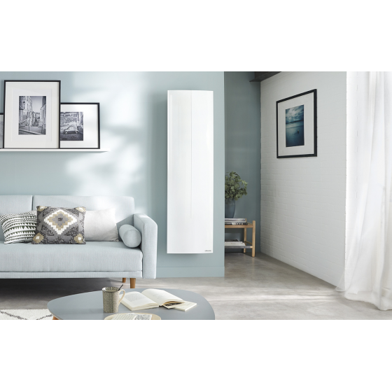 Radiateur électrique blanc vertical Atlantic Sokio