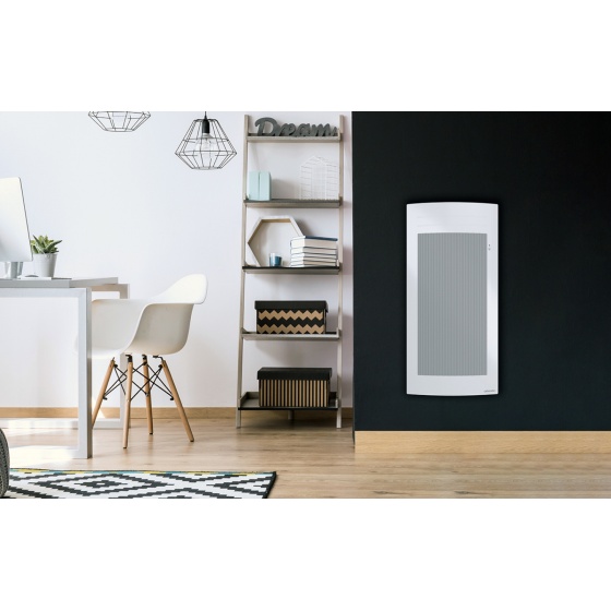 Radiateur électrique blanc rayonnant Atlantic Tatou vertical