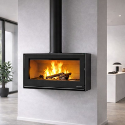 Poêle à bois Bronpi BIMBA-90 19 kW à suspendre - BIMBA-90