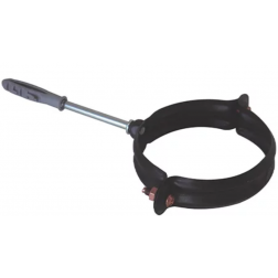 Collier mural de fixation noir mat pour émaillé