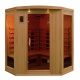 Sauna à infrarouge Bois Canada Hemlock 2430 w 3/4 Pers