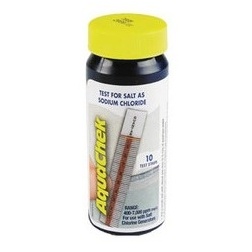 10 Bandelettes AquaChek BLANC pour SEL