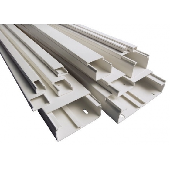 Goulotte Moulure  PVC 30 X 10 Blanche Long 2 00 m La Piec 