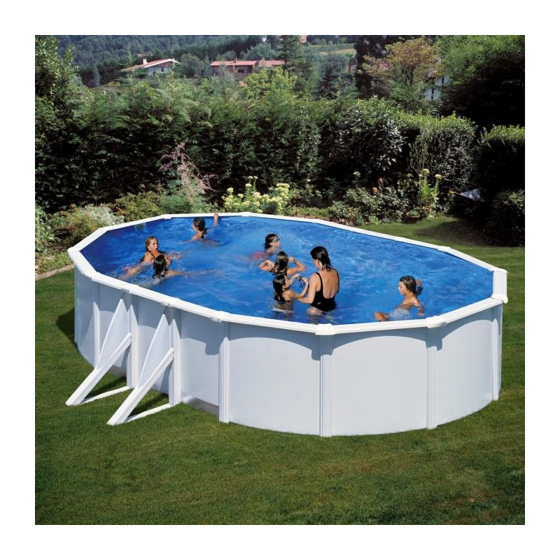 Piscine Ovale Avec Jambe De Force 6 10 X 3 75 M Ht 1 20 M 3 M3 h