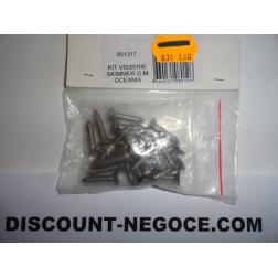 Kit visserie Inox pour Skimmer GM OCEANIA 