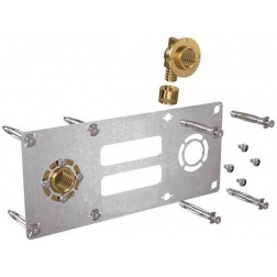 Sortie de cloison coudé PER Robifix à glissement entraxe 150 mm Watts