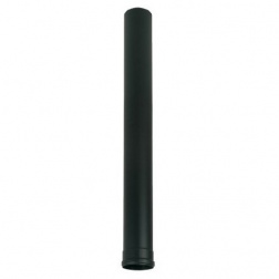 Tube Fumée Ø 80 mm Evacuation Noir