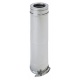 D/Parois isolé Inox 316/304 Ø 80 / 130 réglable 340 à 550