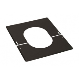 Plaque de finition Noir de 0 à 30 ° - Ø 80 mm